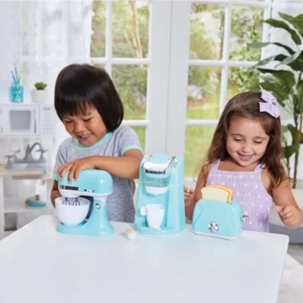 Kitchen Appliance Three Pack Pastel‎ Blue With Working Features